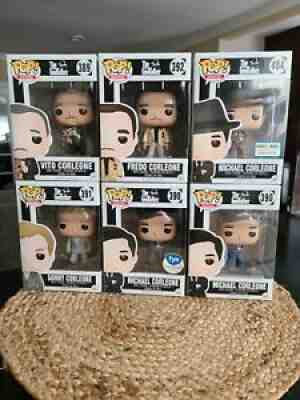 Funko Pop The Godfather set of 6 Vaulted