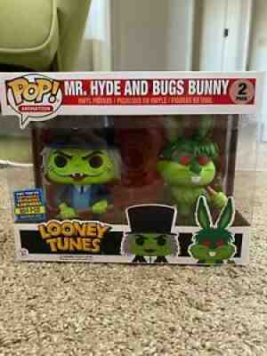 Funko Pop! Looney Tunes Mr. Hyde and Bugs Bunny SDCC Toy Tokyo 2017 LE850