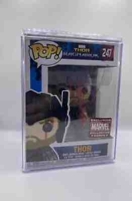 Thor Ragnarok signed pop by Chris Hemsworth (Funko Pop, Marvel) *Beckett* Authen