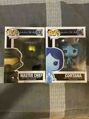 Halo Funko pop! Halo 4 Master Chief & Cortana set!