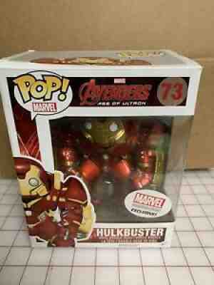 SIGNED Stan Lee HULKBUSTER FUNKO POP