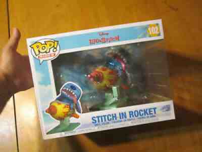 FUNKO POP DISNEY LILO & STITCH 2021 - STITCH IN ROCKET # 102 READ