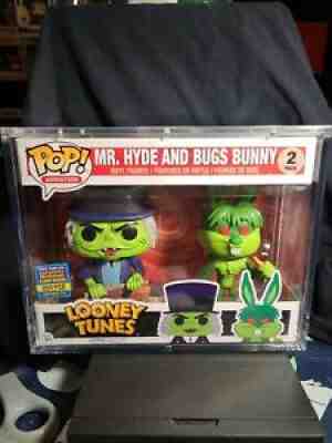 Funko Looney Tunes Mr.Hyde & Bugs Bunny 2017 SDCC LE 850 Pcs GRAIL in POP ARMOR