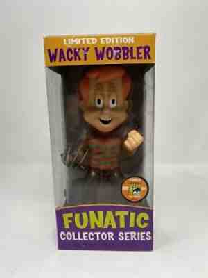 FUNKO FREDDY KRUEGER SDCC 2011 WACKY WOBBLER 1/48 MADE FUNDAYS GRAIL RARE