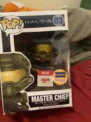 Halo Master Chief Pop Blockbuster Exclusive (GOLD) *Extremely Rare* #03