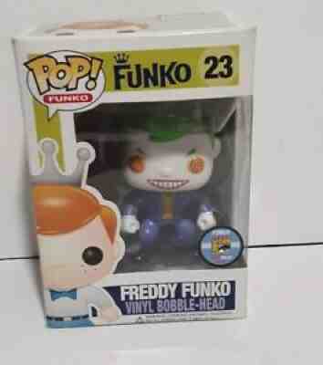 FUNKO POP JOKER FREDDY DC Batman FUNDAYS SDCC 2013 VINYL FIGURE COMIC CON 1/200