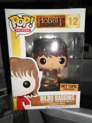 FUNKO POP LOTR The Hobbit Bilbo Baggins #`12 Hot Topic Exclusive