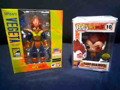 Planet Arlia Vegeta Collection: Exclusive 2014 NYCC Funko Pop & SDCC SH Figuarts