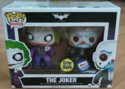 Funko Pop! The Joker/Bank Robber GlTD Gemini Exclusive 2-pack 480pcs