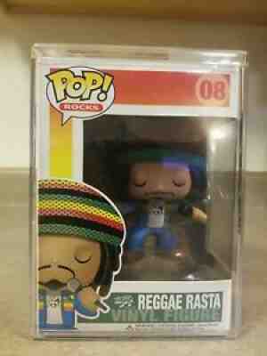 Funko Pop Rocks #08 Reggae Rasta Vaulted Rare W/Hard Stack