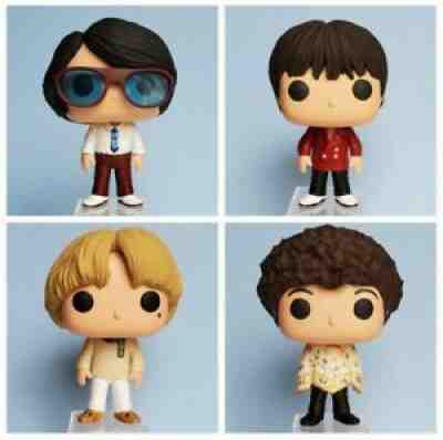 RAINBOW ROOM: THE MONKEES Custom Pop Vinyl Figure SetÂ Dolenz Tork Nesmith Jones