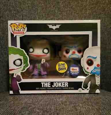 Funko POP! Joker / Bank Robber 2 Pack - Glow In The Dark - 480 pcs