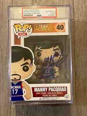 MANNY PACQUIAO signed / autographed Funko Pop ~ #40 ~ PSA/DNA COA encapsulated