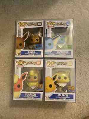 POKEMON FUNKO DIAMOND LARGE POP LOT