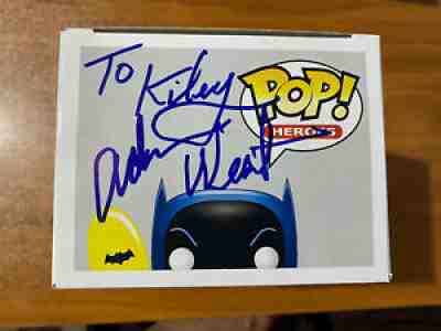 Adam West Signed Batman TV Series Surf's Up Batman 133 Funko Pop - JSA BB39374