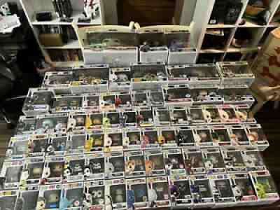 Funko Pop 73 Piece Mixed Lot Unopened