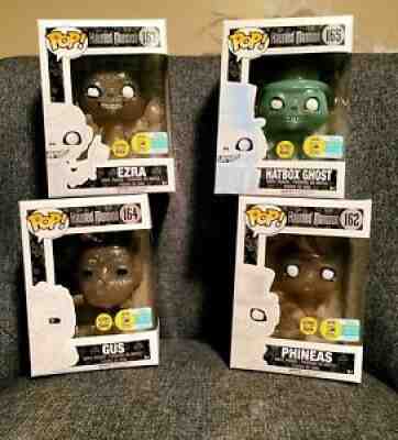 Funko POP! Haunted Mansion - SDCC 2016 - Glow In The Dark - Set Of 4