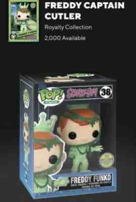 funko pop scooby doo Freddy Funko Captain Cutler 2000 Pieces Pre Order