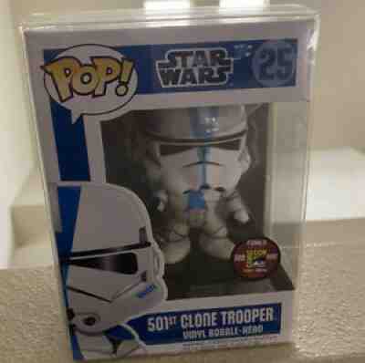 Star Wars Funko Pop SDCC 2012 501st Clone Trooper