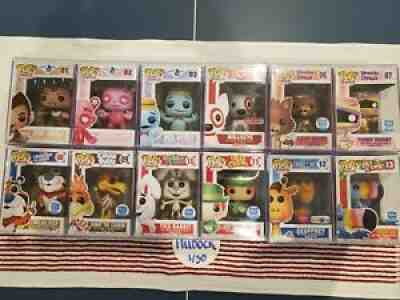 Funko Pop Ad Icon Lot Count, Boo Berry, Frankenberry, Brute, Mummy And More!