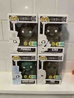 Haunted Mansion SDCC Exclusive Funko Pop Set See Pics Box Damage