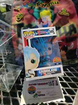 Funko Pop Bleach Grimmjow #349 Signed David Vincent Autograph TOYZILLA COA +CASE