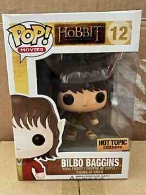 Funko Pop! Movies The Hobbit Bilbo Baggins Spiderweb Hot Topic Exclusive