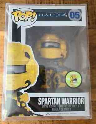 Funko Pop Halo 4 2013 SDCC Exclusive Spartan Warrior #5 (Yellow) LE 480 PCS