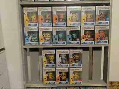 Pokemon Funko Pop Lot Diamond Flocked Exclusive Mewtwo Vaporeon lot of 18