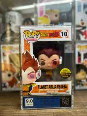 PLANET ARLIA VEGETA Funko Vinyl Pop GRADED VVGS 9.0 !! (NEVER OPENED) W/ COA