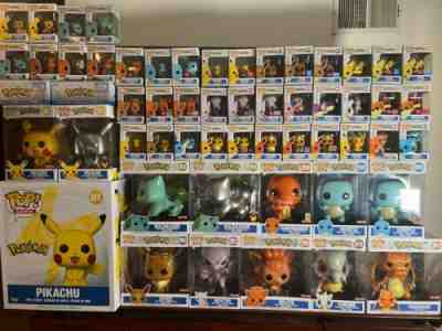 Pokemon Funko Pop Set of 56Â  SDCC, NYCC, Wondercon CATCH EM ALL!