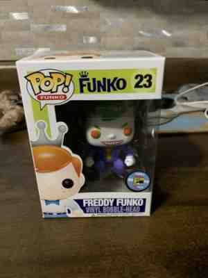 Funko Pop! Freddy Funko as The Joker SDCC Bobble-Head Figure #23 (1/200)