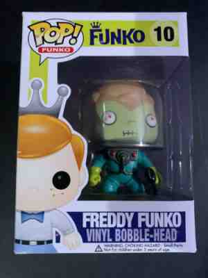 Funko Pop! Freddy Funko #10 Mars Attacks Martian Variant Figure RARE NEW IN BOX