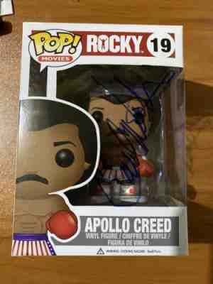 Carl Weathers Signed Vaulted Rocky Apollo Creed 19 Funko Pop - BAS BD45307