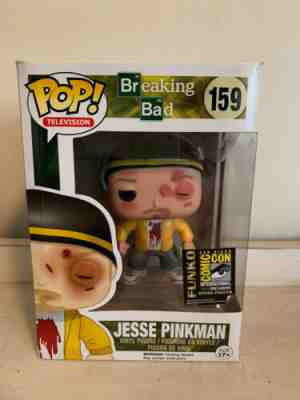 Funko POP! Breaking Bad Beat Up Jesse Pinkman #159 SDCC 2014 Exclusive