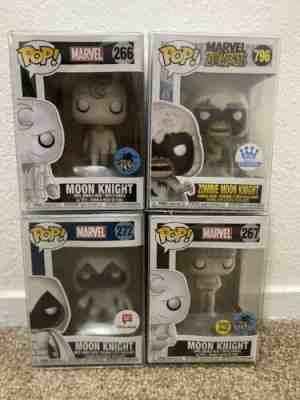 Moon Knight Funko Pop # 267 GITD L.A. Comic Con Exclusive