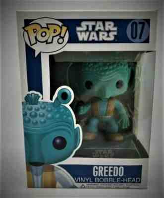 Funko Pop! Star Wars Greedo #07 Vaulted Vinyl BB Near Mint No defects A new hope