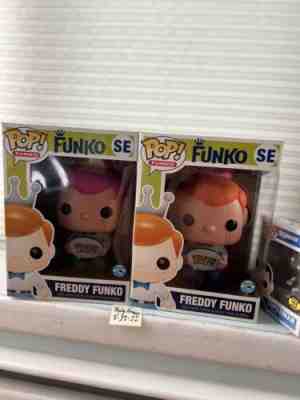 FUNKOPOP! Freddy Funko 1/48 Pink and Orange Hair RARE HTF