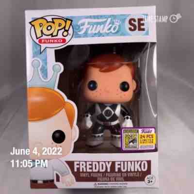 Freddy Funko Pop Black ranger 2017