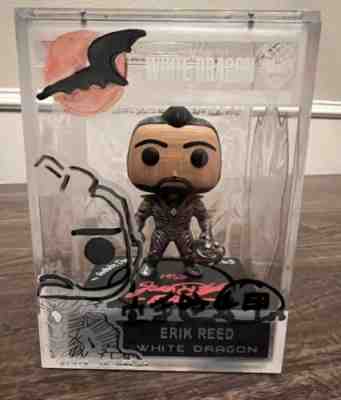 RARE EXCLUSIVE CUSTOM Erik Reed pop SIGNED by Jason David FrankÂ 