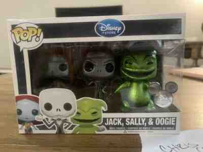 Jack, Sally, & Oogie 3 Pack 500 Piece Limited 2013 Funko Pop