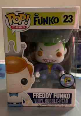 Funko Pop! Freddy Funko as The Joker SDCC Bobble-Head Figure #23 (1/200)