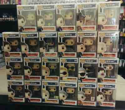 Funko Pop Doctor Who Complete Set of Doctors Lot of 23 With Thirteenth Doctor!