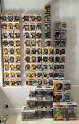 FUNKO pop lot: DBZ/Naruto/Star Wars/Ninja turtles Transformers disney ETC! 365!