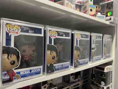 Michael Jackson entire Funko pop collection 22,23,24,25,26 Extremely Rare Vault