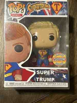 Donald Trump 2018 â??Super Trumpâ? Pop Funko Super Rare! Make An Offer!