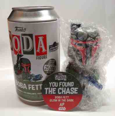 FUNKO POP SODA STAR WARS CELEBRATION EXCLUSIVE BOBA FETT CHASE ARTIST PROOF AP