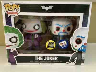 Funko Pop! Joker/Bank Robber (Glow in the Dark) 2 Pack 480 pcs Gemini Exclusive