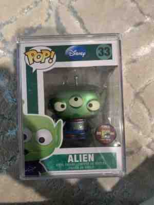 Metallic Alien Funko Pop SDCC Toy Story Free Protector And Free Shipping