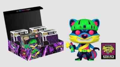 SDCC 2022 Funko Fundays Box Of Fun - 3 Mystery Pops Blacklight Bandits